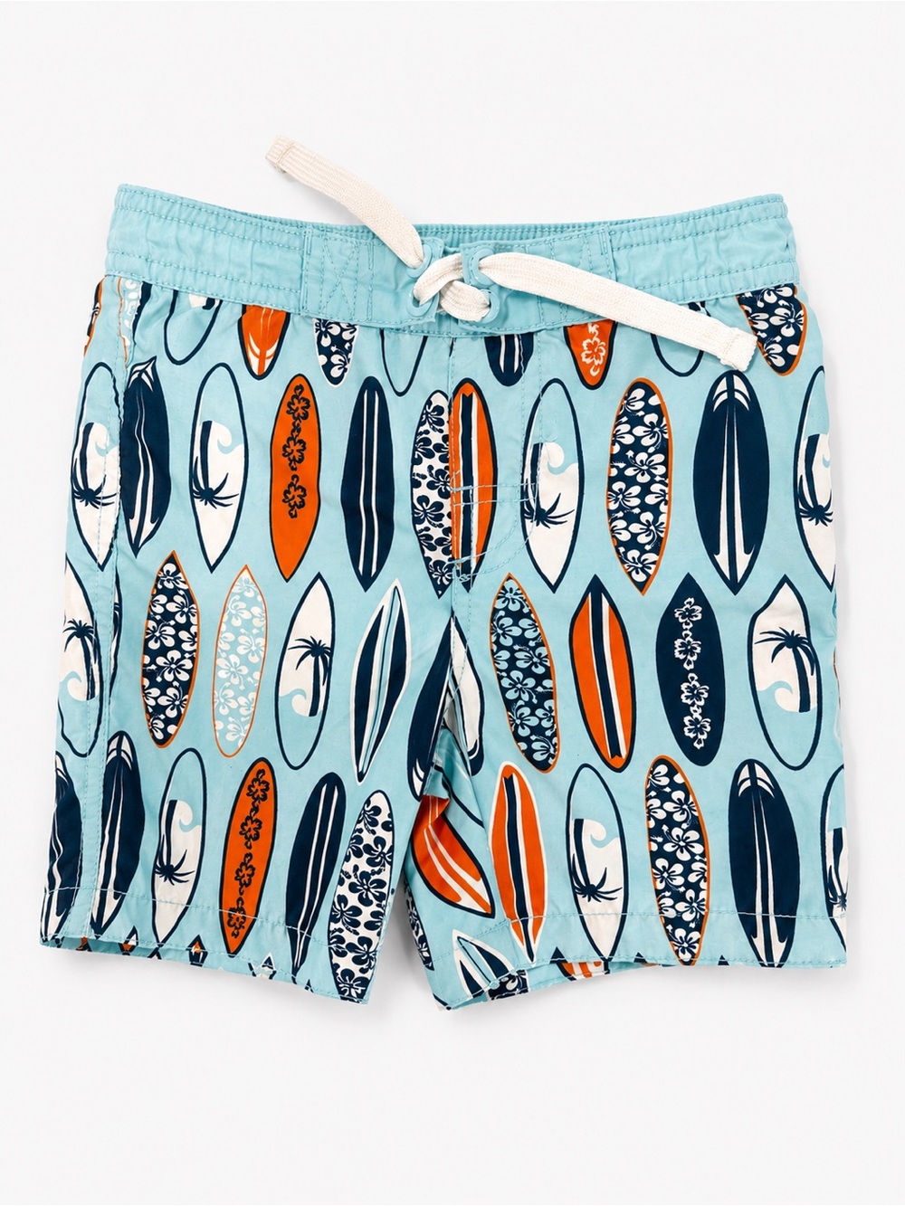 Aqua Mesh-Lined Swim Shorts